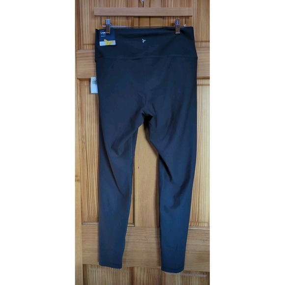 New W Tags Old Navy Hi Rise Powder Soft Leggings Sz Large Blue Full Length $35 - Picture 4 of 6